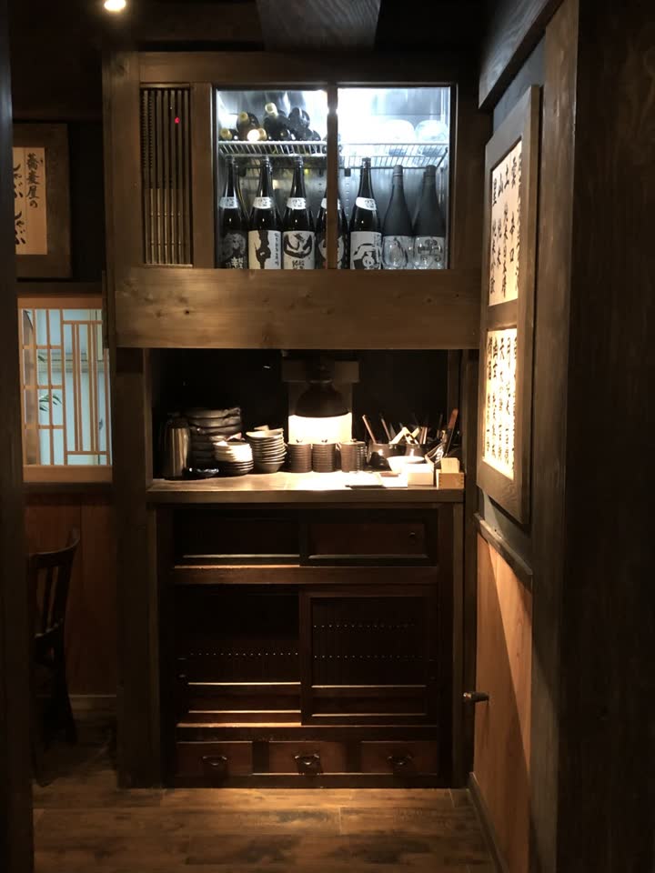 店内の棚