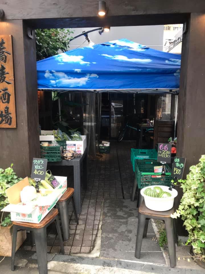 テラス席